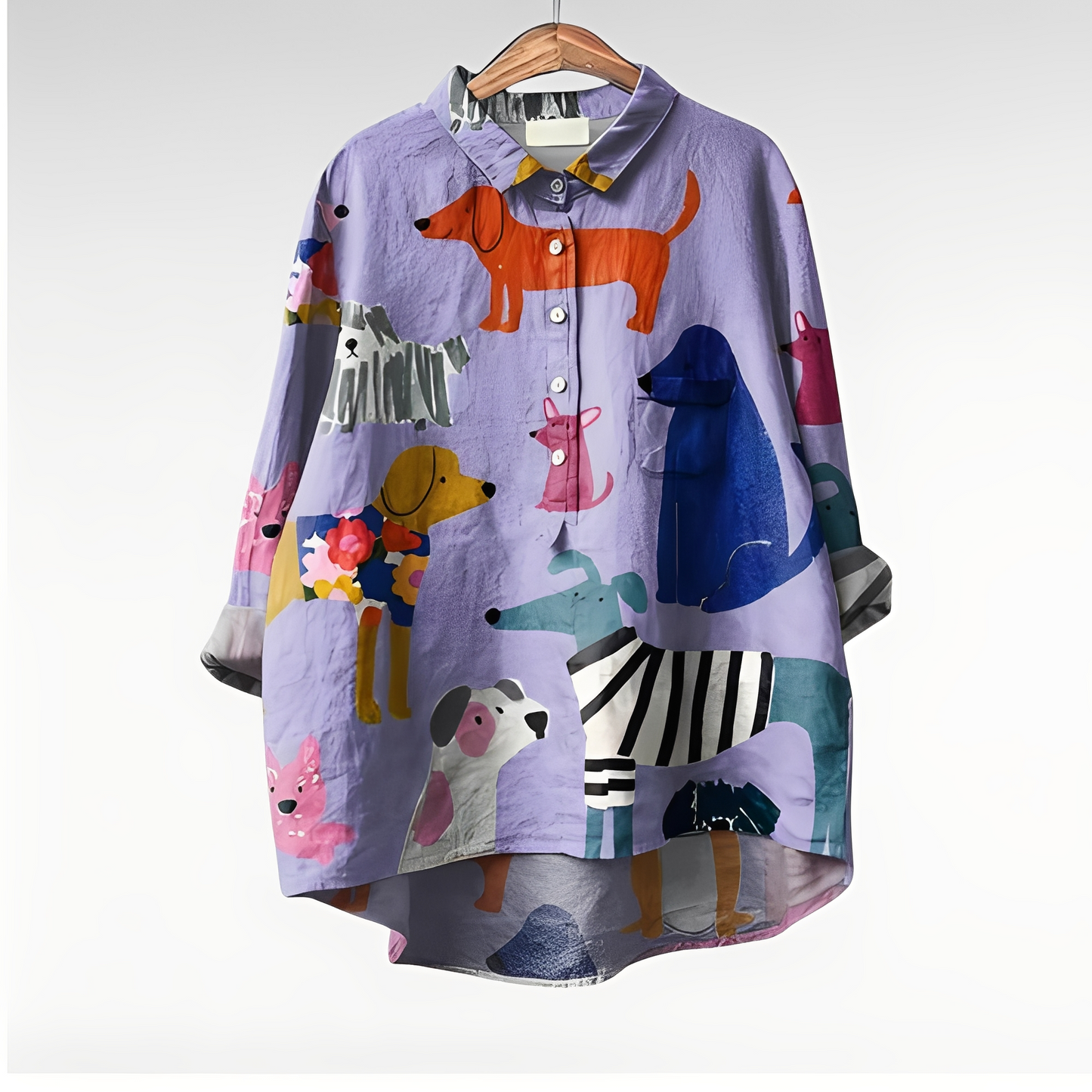 Eyden - Elegantní dámská dlouhá košile