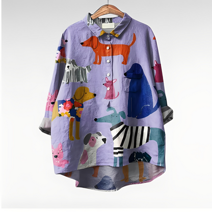 Eyden - Elegantní dámská dlouhá košile