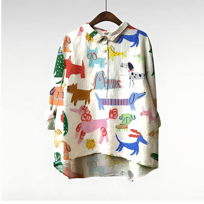 Eyden - Elegantní dámská dlouhá košile