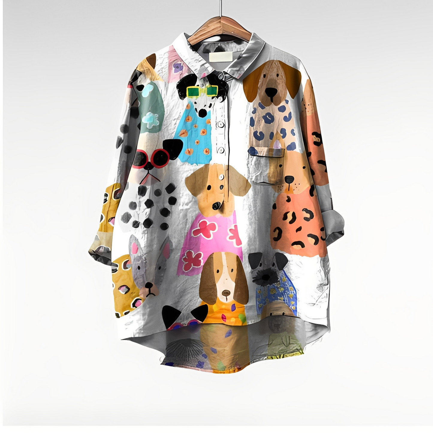 Eyden - Elegantní dámská dlouhá košile