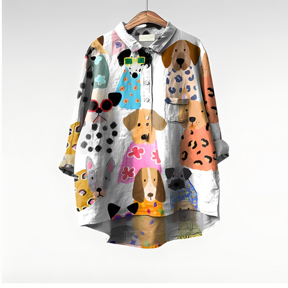 Eyden - Elegantní dámská dlouhá košile