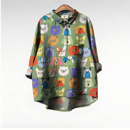 Eyden - Elegantní dámská dlouhá košile