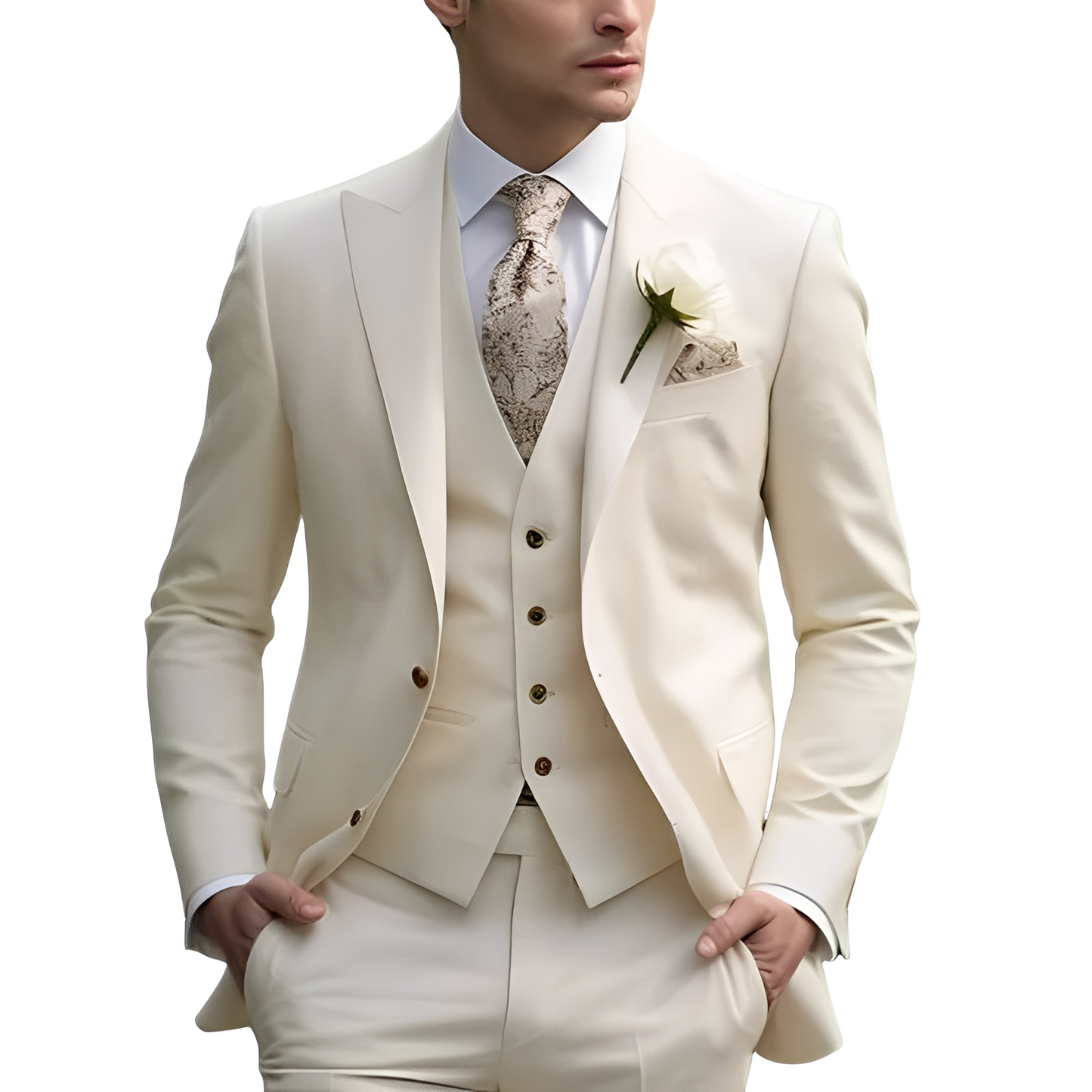 Austin - Elegantní 3-dílný oblek pro muže