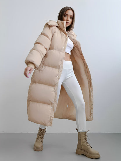 Eloise - Moderní, volně sedící kabát s kapucí pro dámy