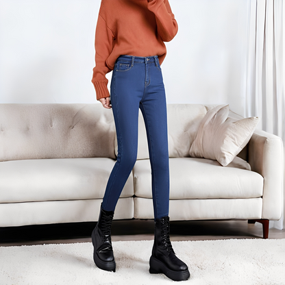 Betty - Teplé termoskinnyjeans pro ženy