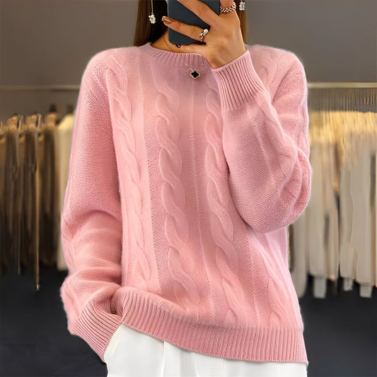 Leanne - Klasický, stylový pletený svetr pro ženy