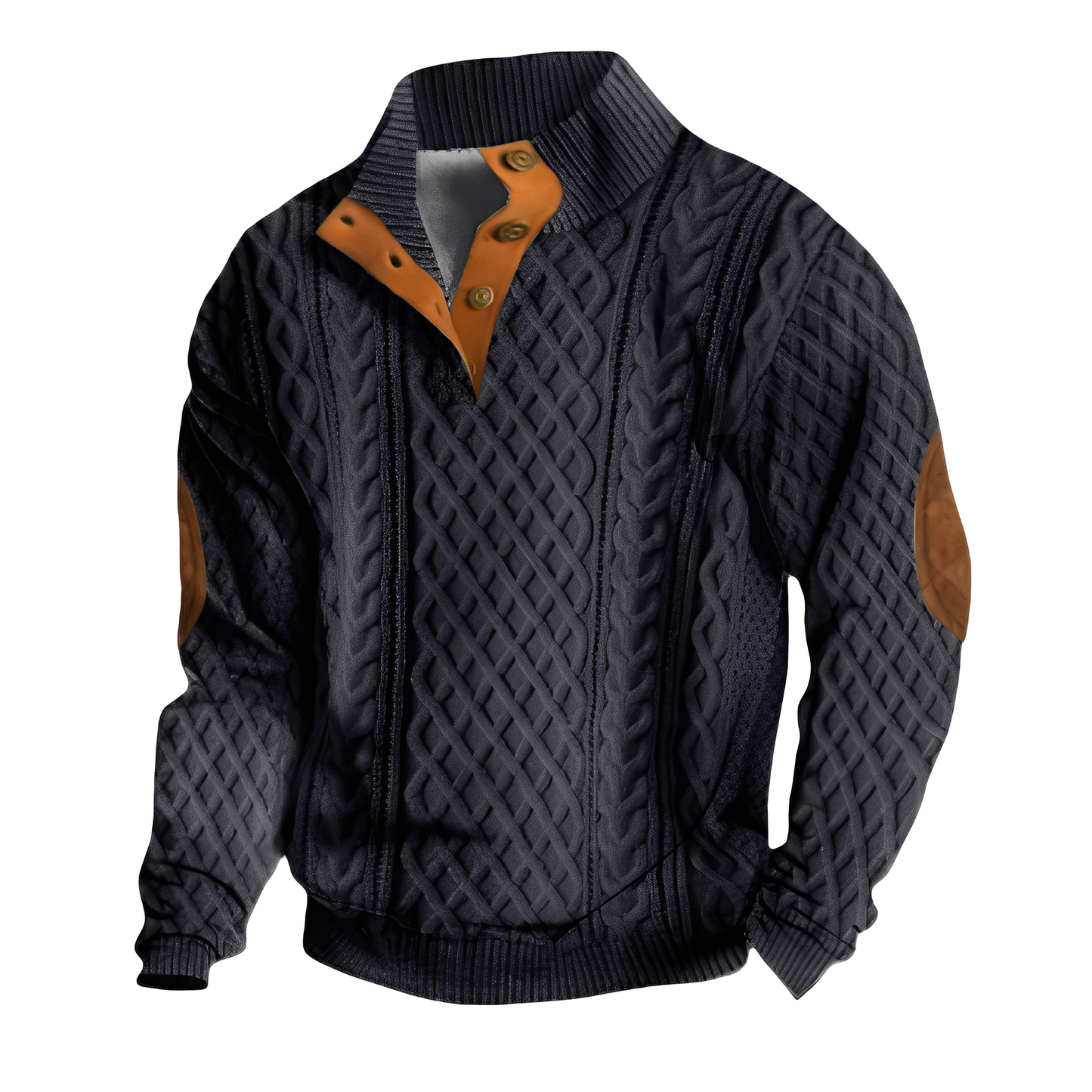 Austin - Retro-svetr se stylovým potiskem pro muže