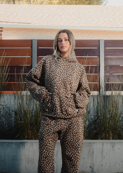 Elena – Mikina s Potiskem Leoparda