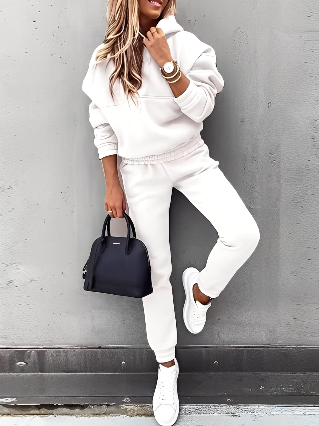 Dianna - Stylová tepláková souprava s kapucí pro ženy