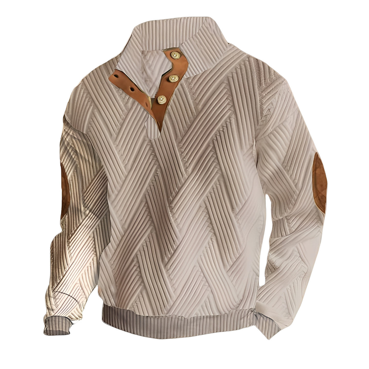 Austin - Retro-svetr se stylovým potiskem pro muže