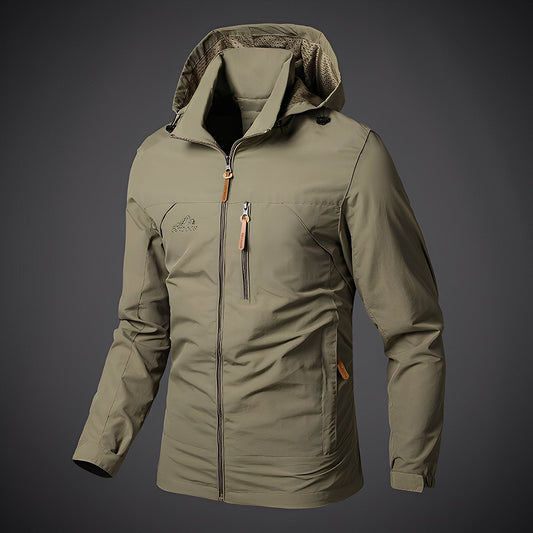 Finnegan - Ležérní outdoorová bunda s kapucí pro muže