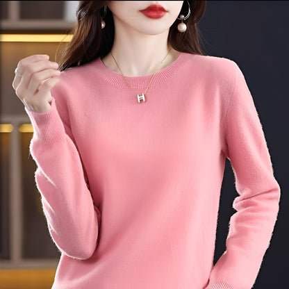 Julia - Elegantní, úzký vlněný svetr pro ženy