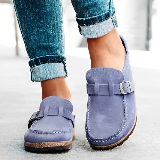 Briana - Pohodlné slip-on sandály s přezkou pro dámy