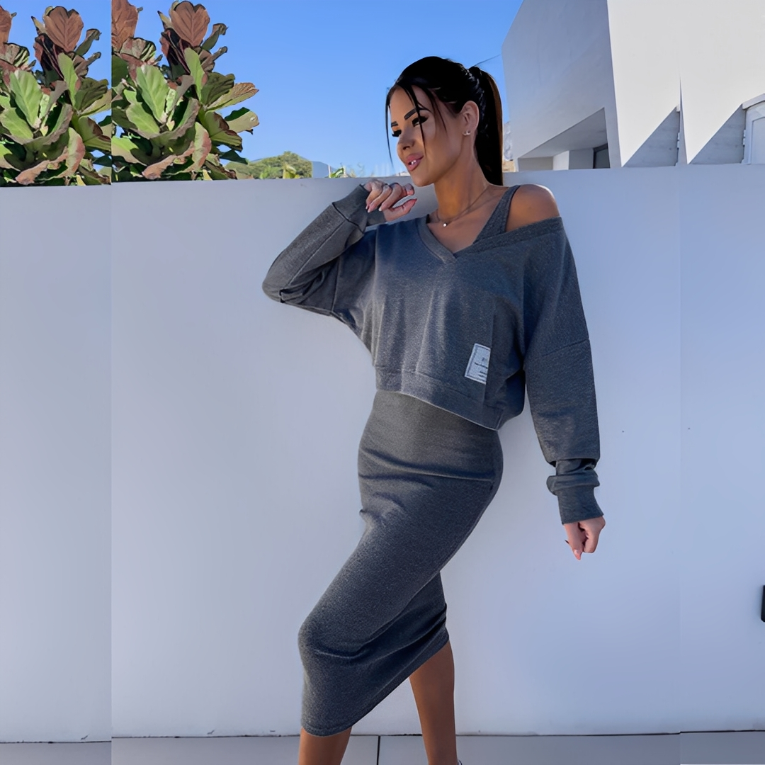 Séphora - Souprava mikina a šaty pro ženy