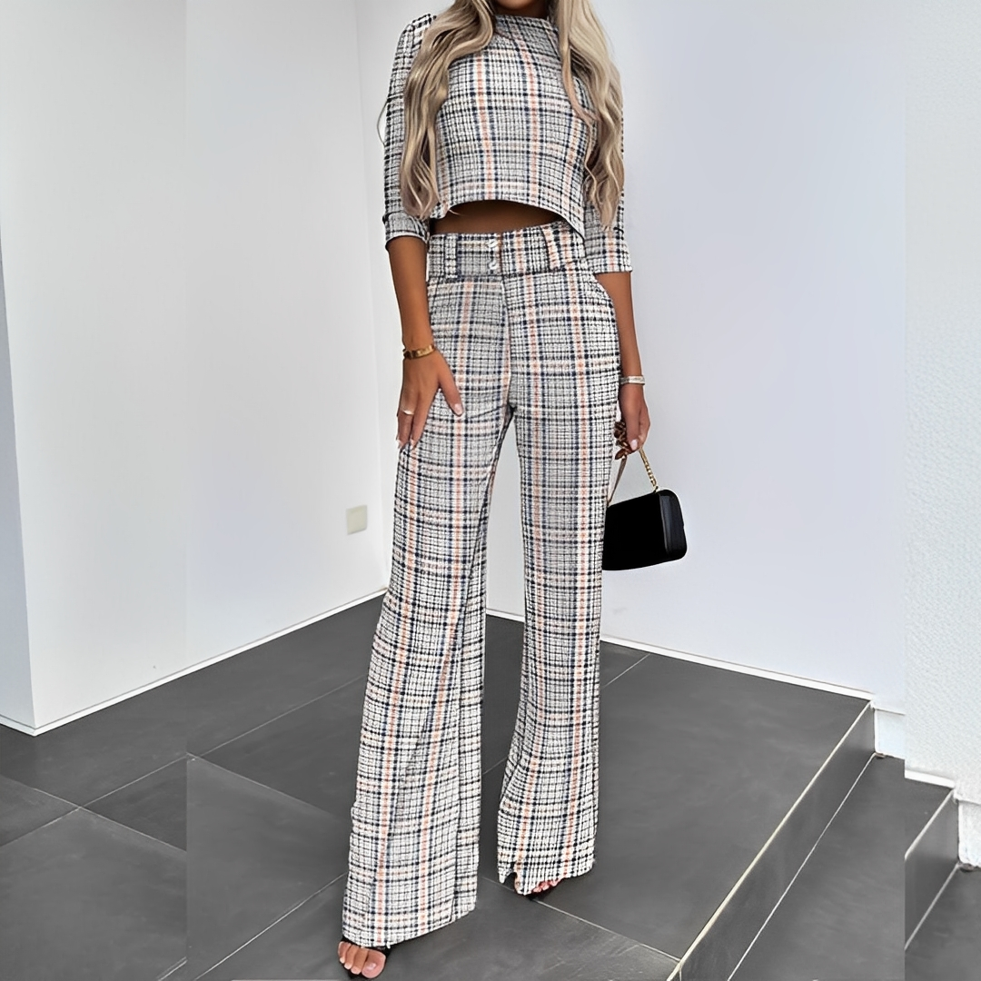 Mélisande - Elegantní dámský top a kalhoty