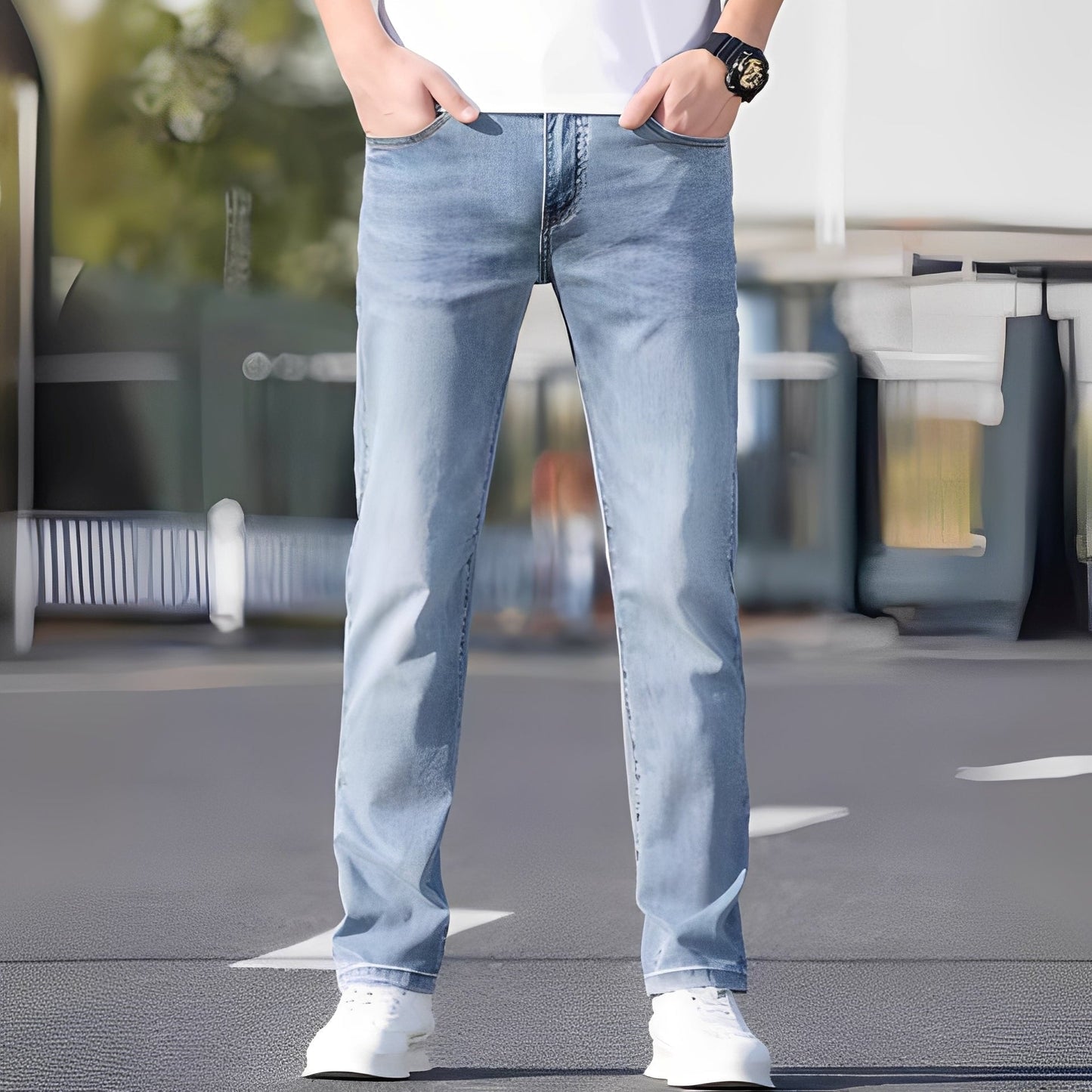 Winfred - Stylové Stretch-Skinny-Jeans pro Muže