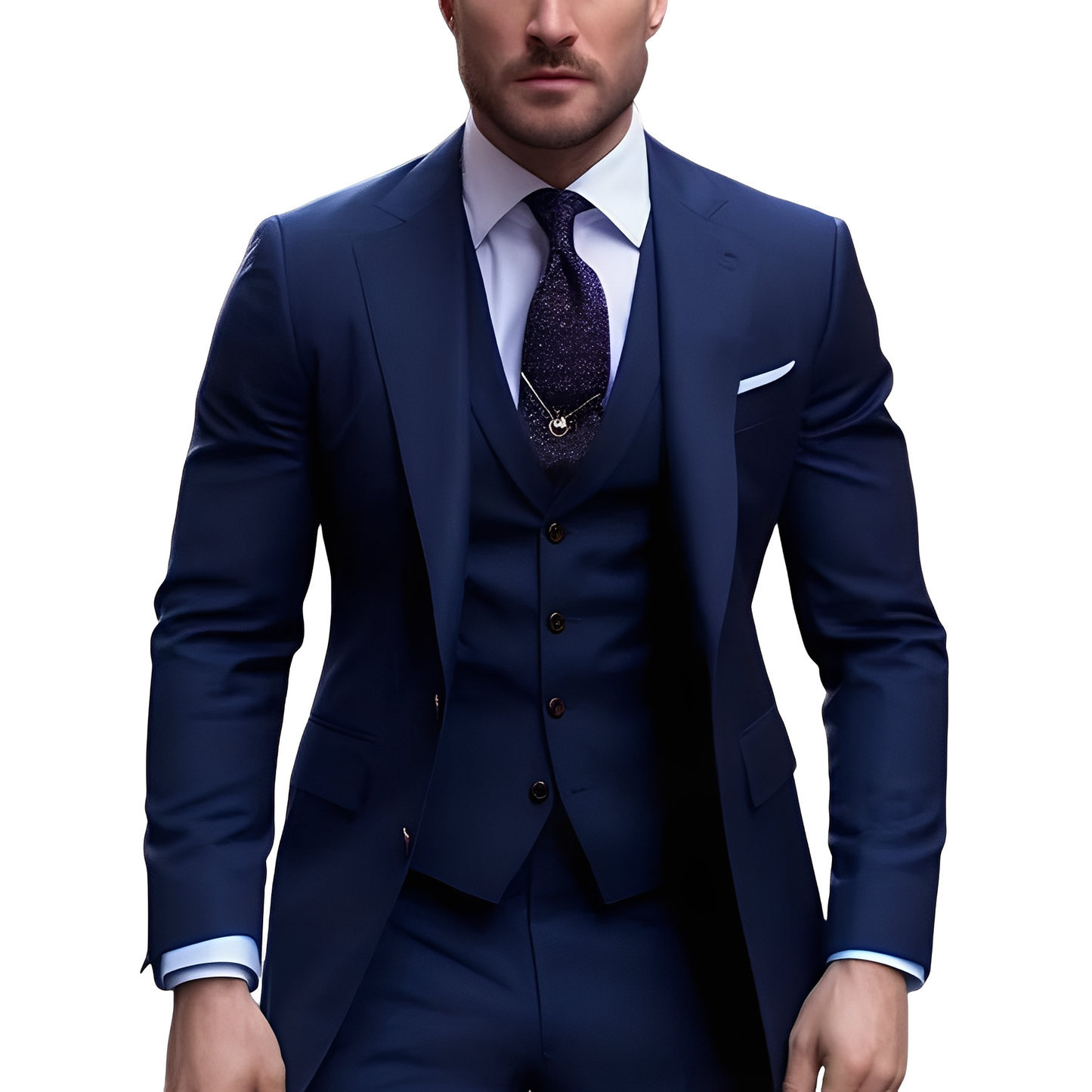 Austin - Elegantní 3-dílný oblek pro muže