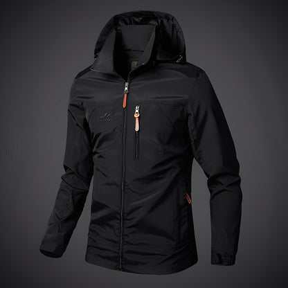 Finnegan - Ležérní outdoorová bunda s kapucí pro muže