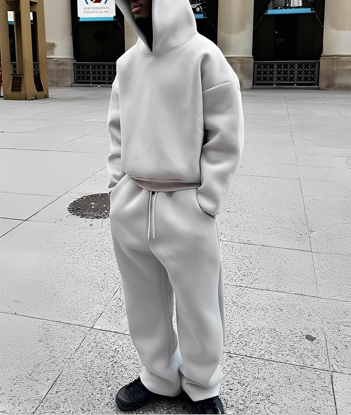 Marco - Ležérní oversize-hoodie-set pro muže