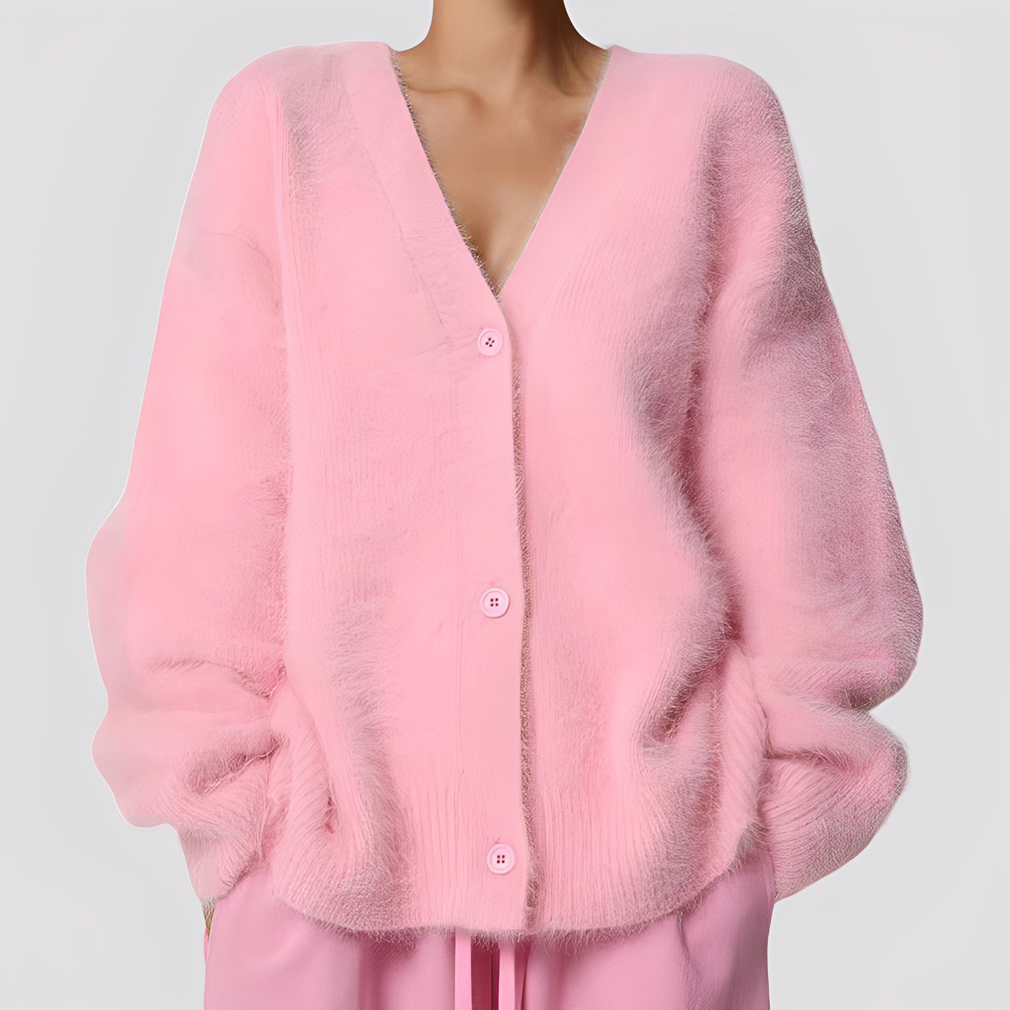 Lavena - Měkký oversize kašmírový svetr pro dámy