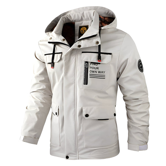 Fredrick - Vodotěsná, tlustá outdoorová bunda pro muže