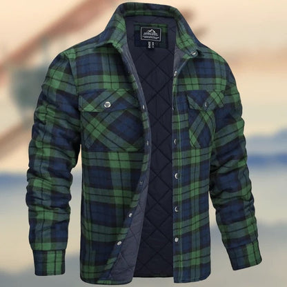 Grayson – Klasická Košile z Flanelu v Městském Stylu