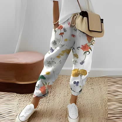 Brigitte - Dámské kalhoty se šňůrkou