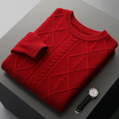 Denzel - Stylový, měkký svetr pro muže s rafinovaným twistem