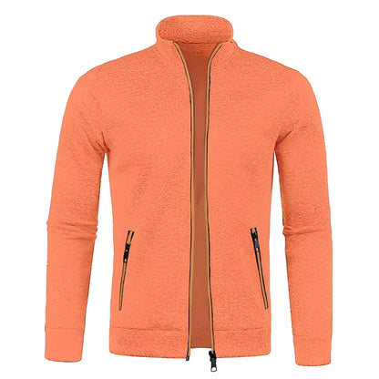 Clive - Stylová bunda s kapsami na zip pro muže