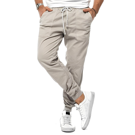 Cooper - Stylové Stretch-Sportovní Kalhoty pro Muže