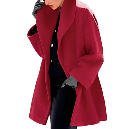 Xaviera - Stylový, volně pletený kabát pro dámy