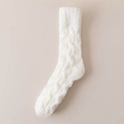 Neely - Unisex ponožky z teplého sametového fleecu