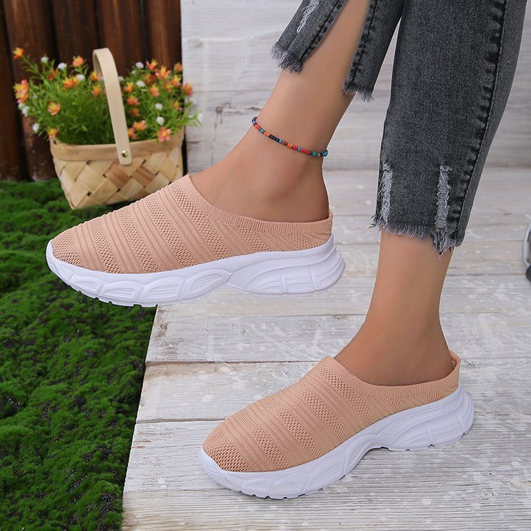 Malani - Moderní slip-on tenisky s klínovým podpatkem pro ženy
