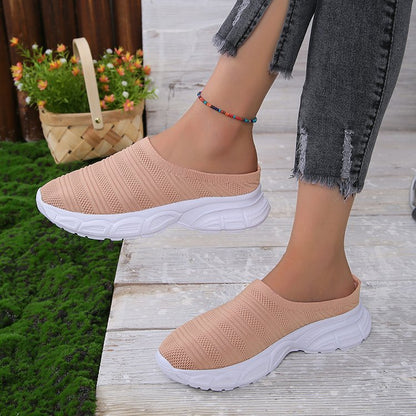 Malani - Moderní slip-on tenisky s klínovým podpatkem pro ženy
