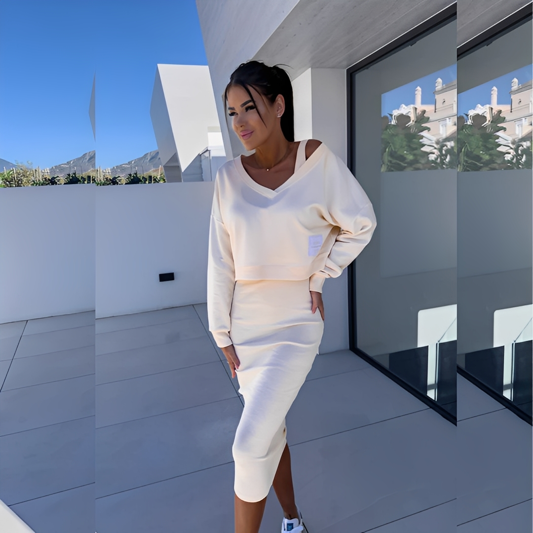 Séphora - Souprava mikina a šaty pro ženy