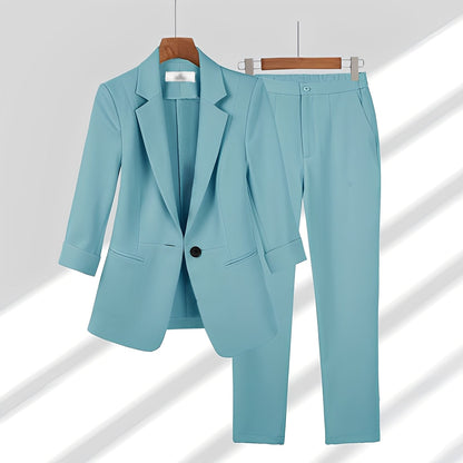 Andrea - Elegantní Blazer a Hosen Set pro ženy