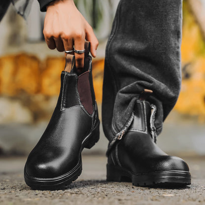 Gilbert - Elegantní vintage kožené boty pro muže