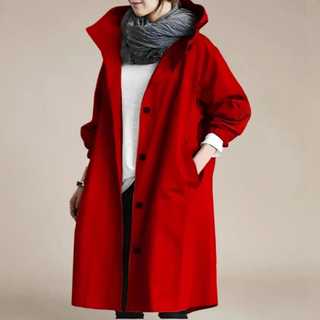 Emma - Pohodlný a stylový plášť do deště