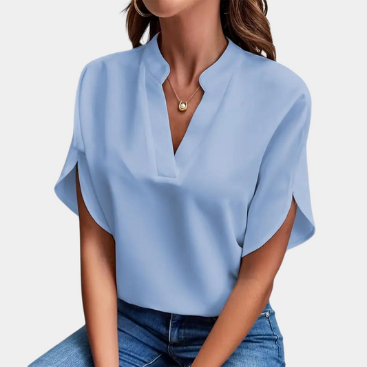 Idril - Elegantní dámská blůzka s krátkým rukávem