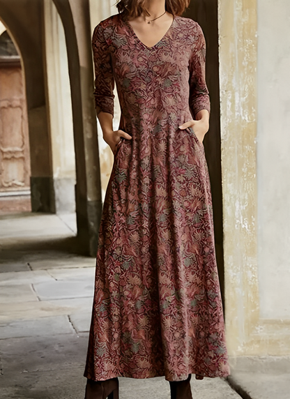 Sophie - Dlouhé vintage šaty pro dámy