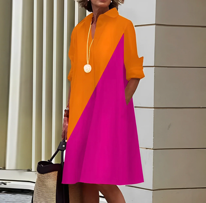 Vera – Stylové Polo-Šaty