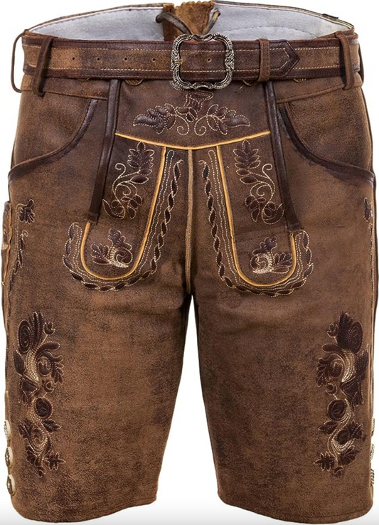 Clark – Kalhoty z Kůže v Heritage Stylu a Slim Střihu