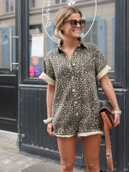 Elysia - Mini Cheetah Overall Trendy a Elegantní