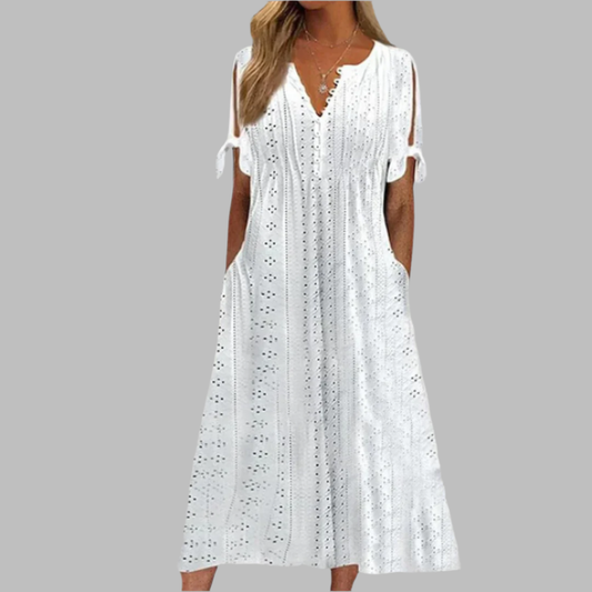Alice – Elegantní boho midi šaty na léto