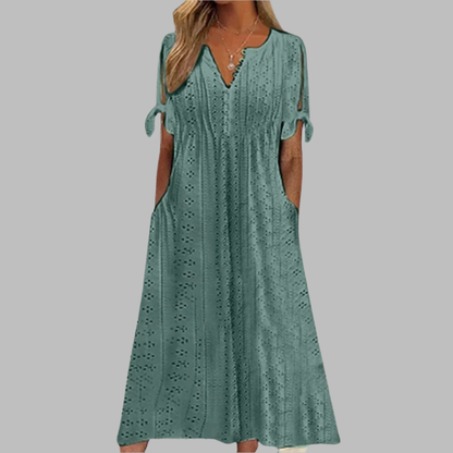 Alice – Elegantní boho midi šaty na léto