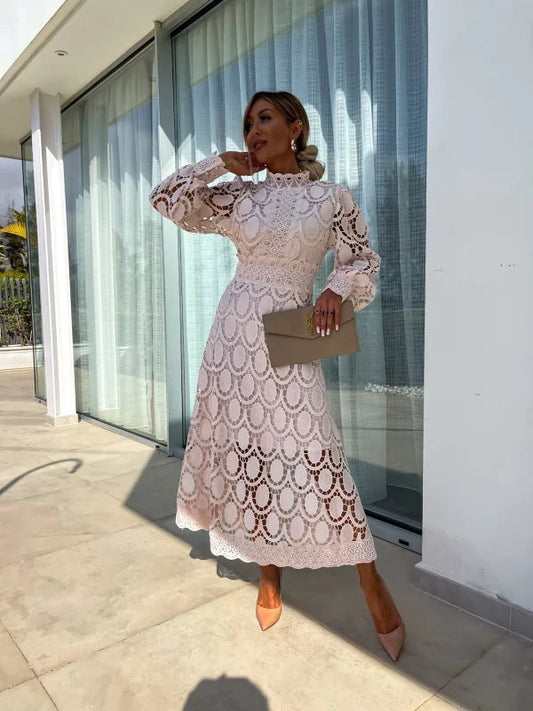 Doreah - Krajkové Bodycon Šaty Dámské, Elegantní & Přiléhavé