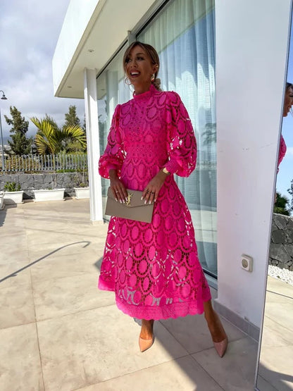 Doreah - Krajkové Bodycon Šaty Dámské, Elegantní & Přiléhavé