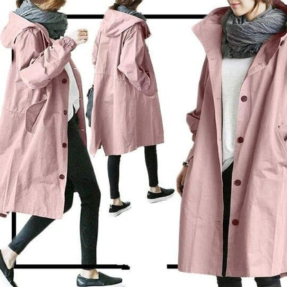 Maren – Dámský Lehký Nepromokavý Trenchcoat