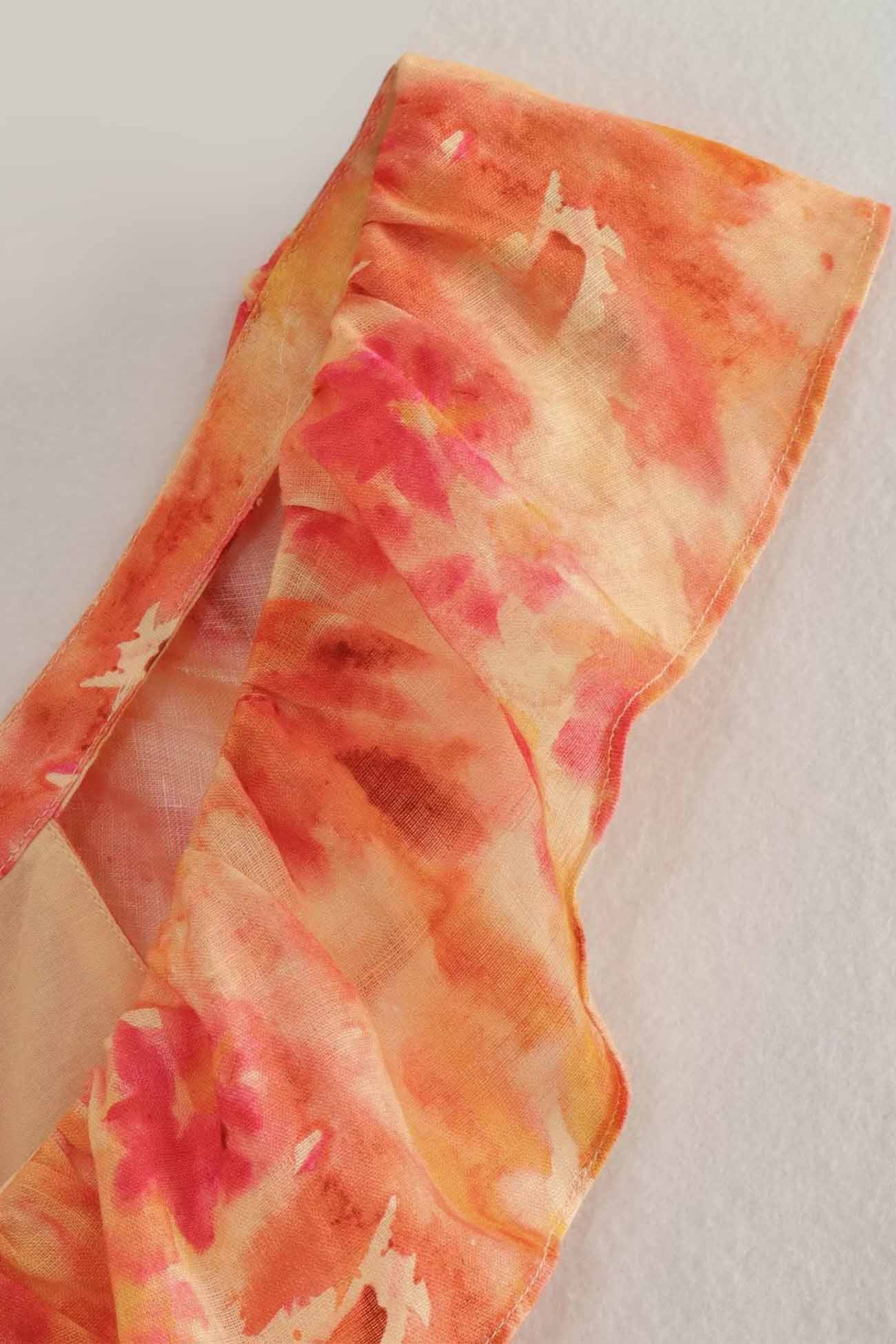 Charlotte - Ženské Volánkové Ramínka Maxisaty Léto