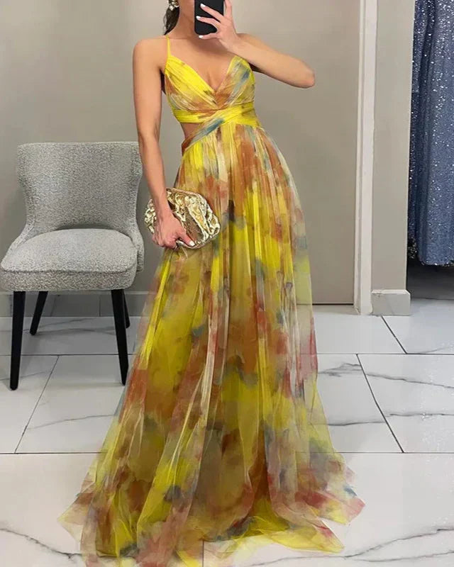 Madeline | Floral Maxi Dress for Effortless Elegance - Image 12